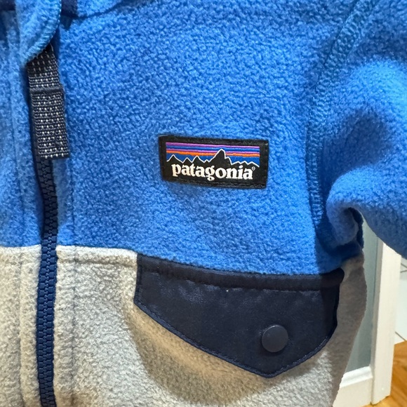Patagonia Baby Micro D snap jacket size 3-6 months - Picture 2 of 8